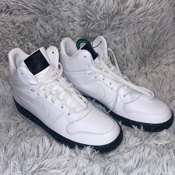 Nike-Court-Borough-mid-Black w/white speckled sole-Released 2015- Very Rare - Picture 5 of 15